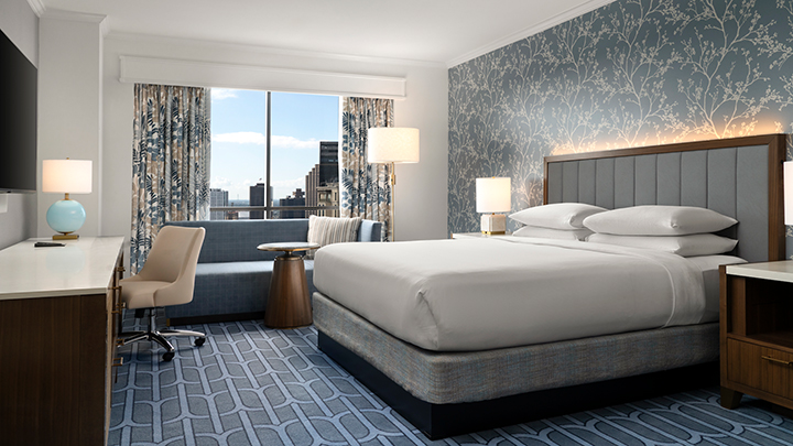 Hilton New Orleans Riverside room